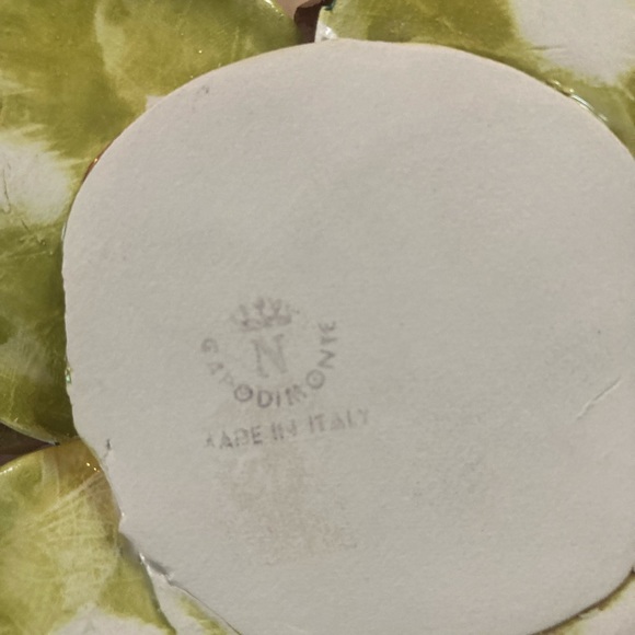 Capodimonte candle holders - Picture 7 of 8